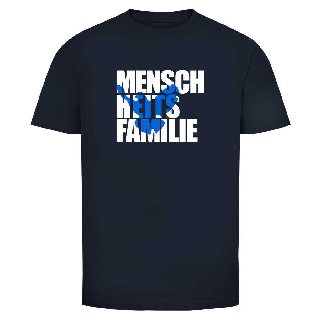 Herren T-Shirt Menschheitsfamilie