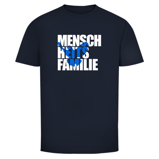 Herren T-Shirt Menschheitsfamilie
