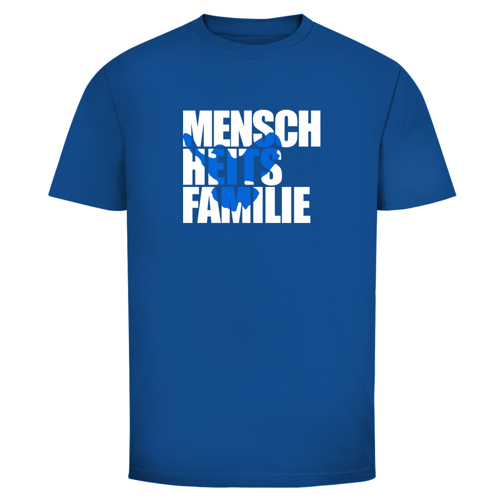 Herren T-Shirt Menschheitsfamilie