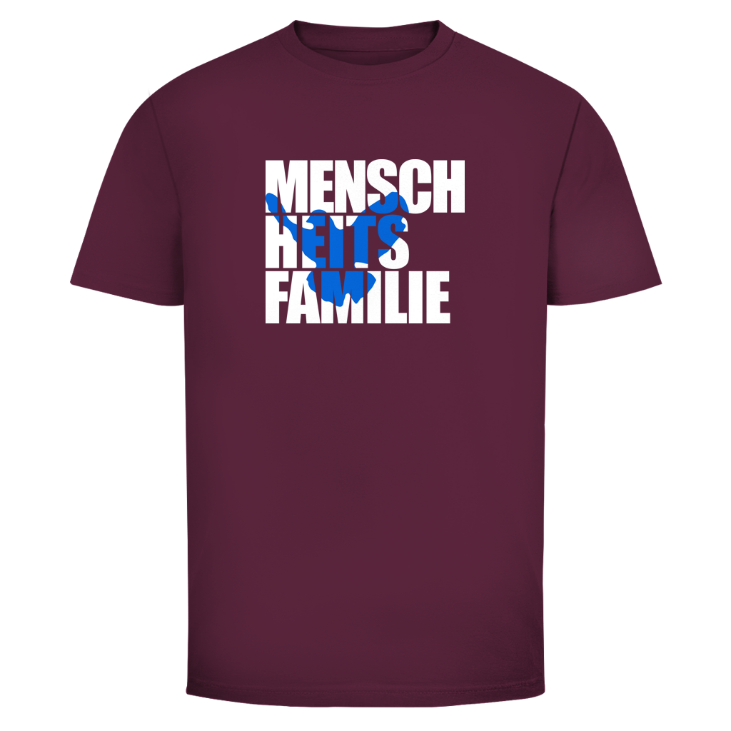 Herren T-Shirt Menschheitsfamilie
