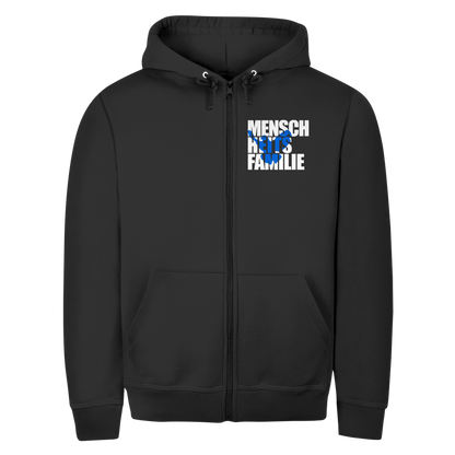 Unisex Zipper Hoodie Menschheitsfamilie