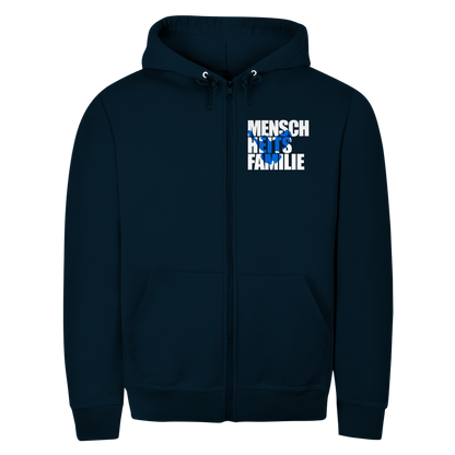 Unisex Zipper Hoodie Menschheitsfamilie