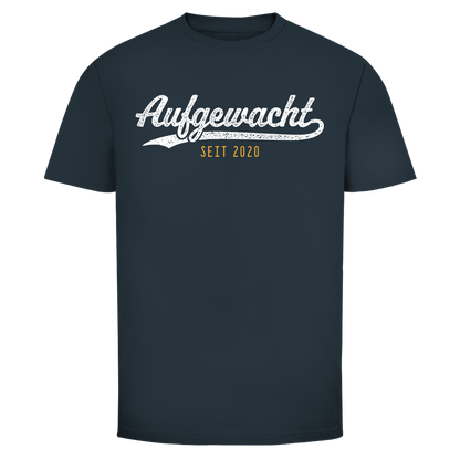 Herren T-Shirt Aufgewacht seit 2020