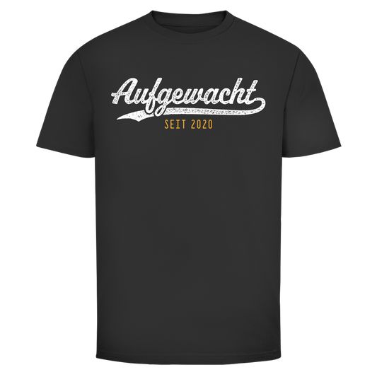 Herren T-Shirt Aufgewacht seit 2020
