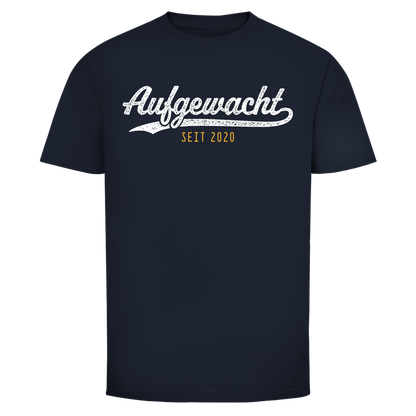 Herren T-Shirt Aufgewacht seit 2020