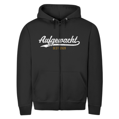 Unisex Zipper Hoodie Aufgewacht seit 2020