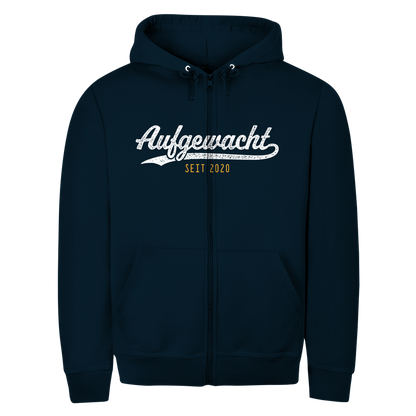 Unisex Zipper Hoodie Aufgewacht seit 2020
