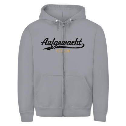 Unisex Zipper Hoodie Aufgewacht seit 2020