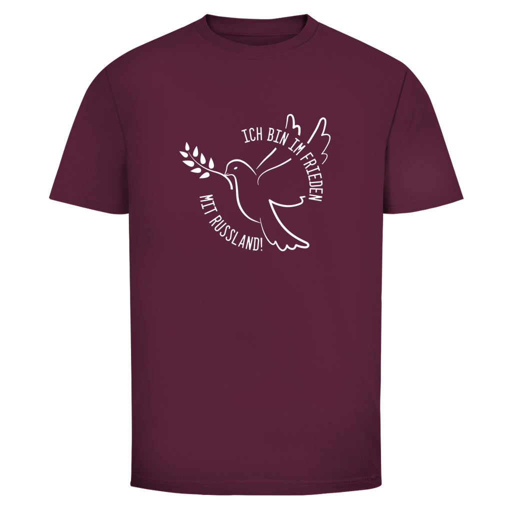 Herren T-Shirt Ich bin im Frieden mit Russland!
