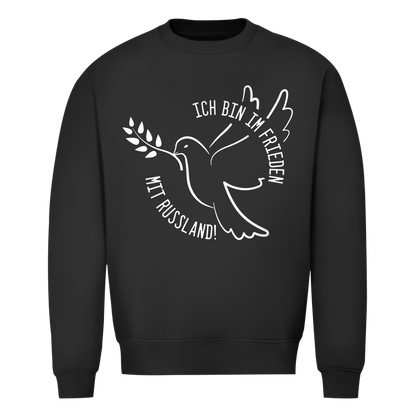 Unisex Sweatshirt Ich bin im Frieden mit Russland!