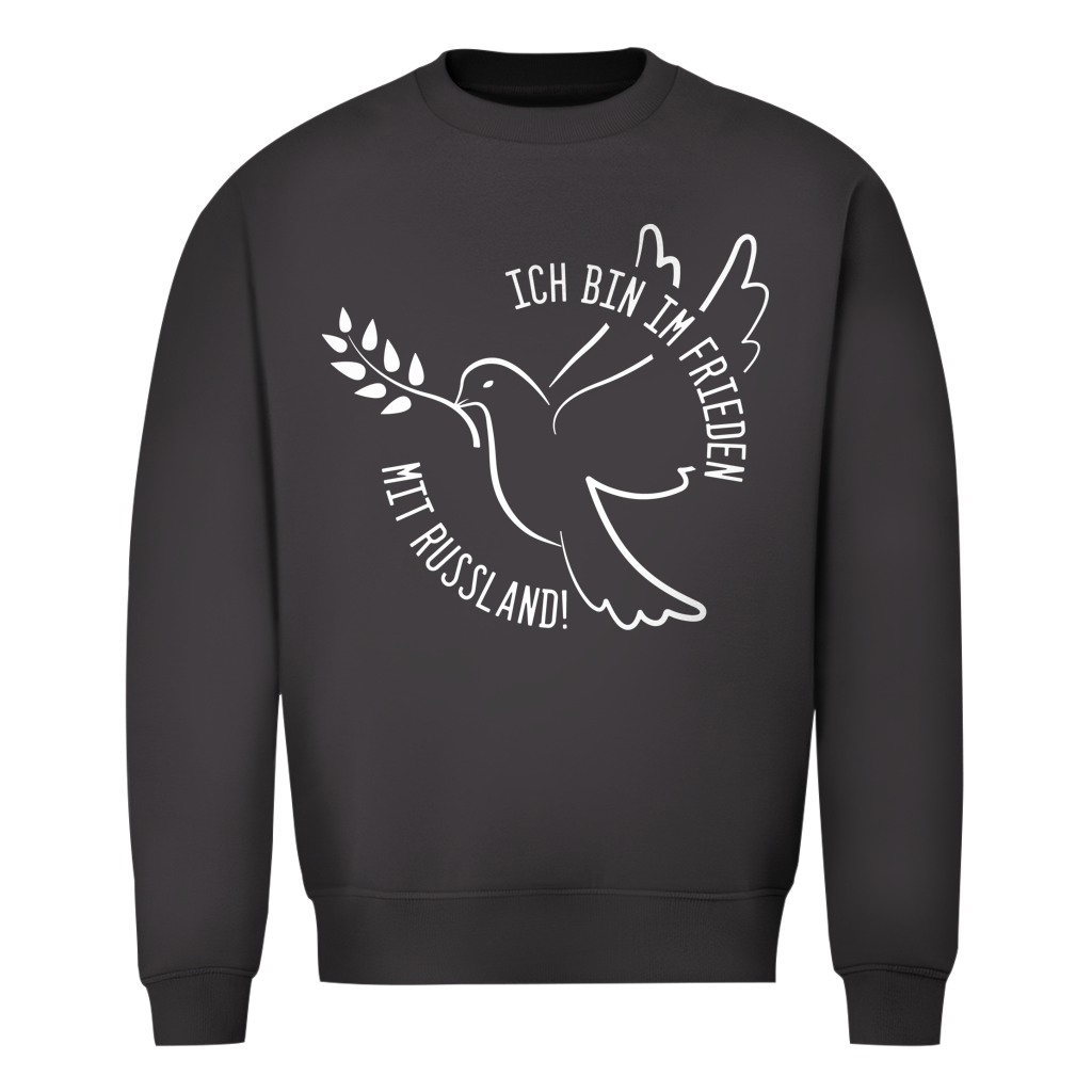 Unisex Sweatshirt Ich bin im Frieden mit Russland!
