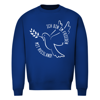 Unisex Sweatshirt Ich bin im Frieden mit Russland!