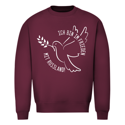 Unisex Sweatshirt Ich bin im Frieden mit Russland!