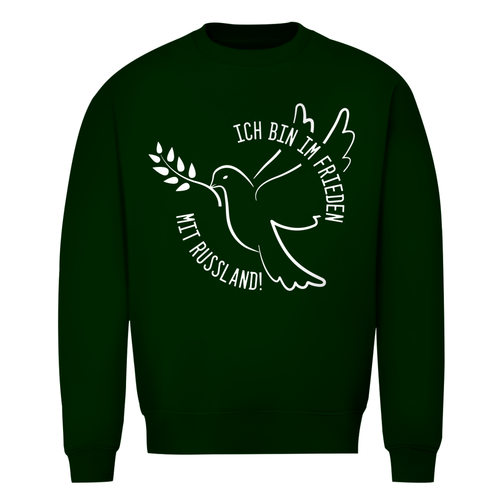 Unisex Sweatshirt Ich bin im Frieden mit Russland!