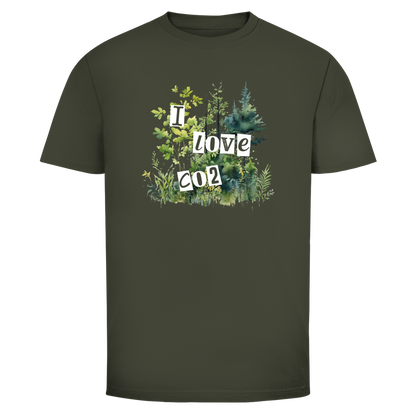 Herren T-Shirt I LOVE CO2