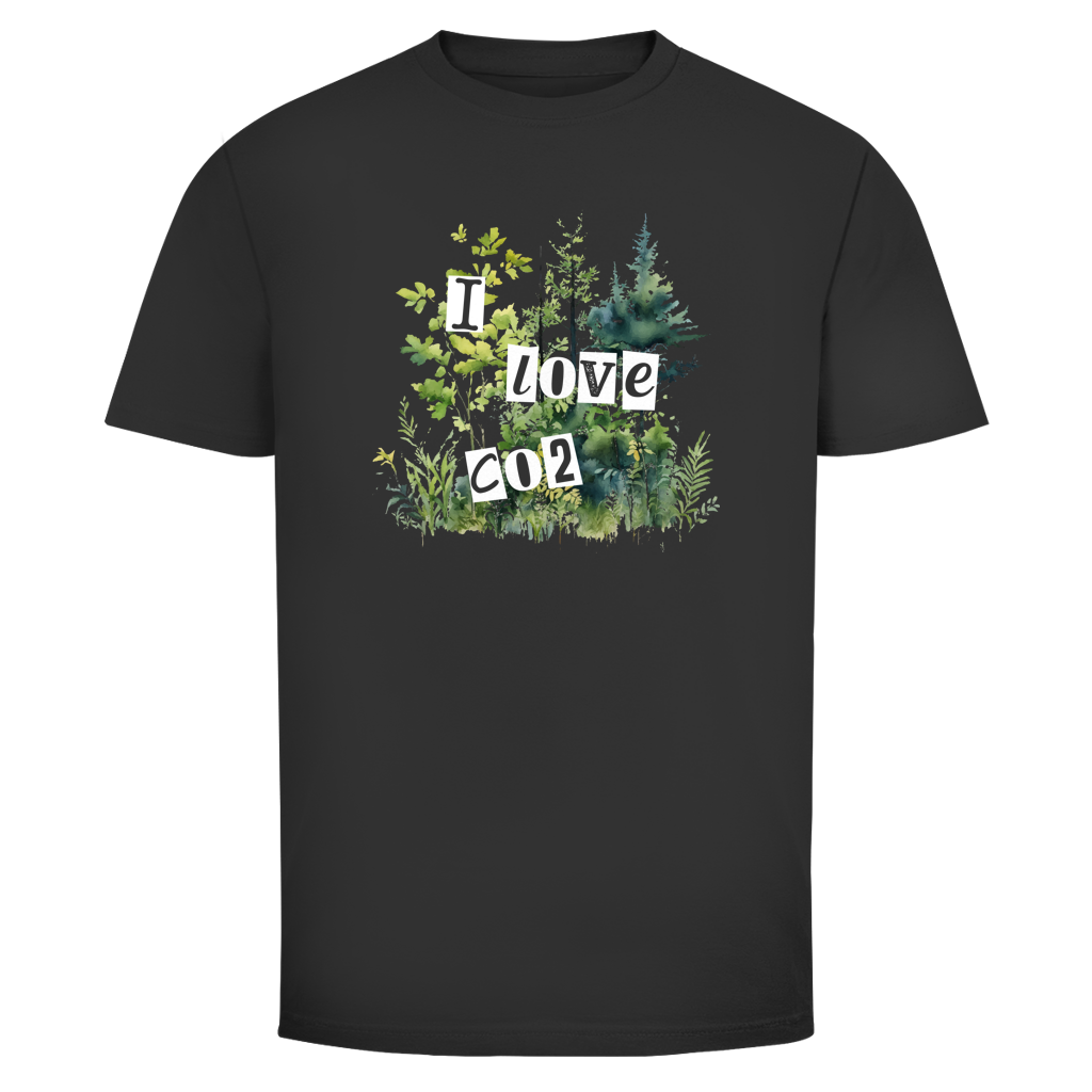 Herren T-Shirt I LOVE CO2
