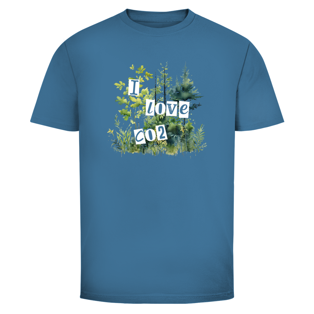 Herren T-Shirt I LOVE CO2