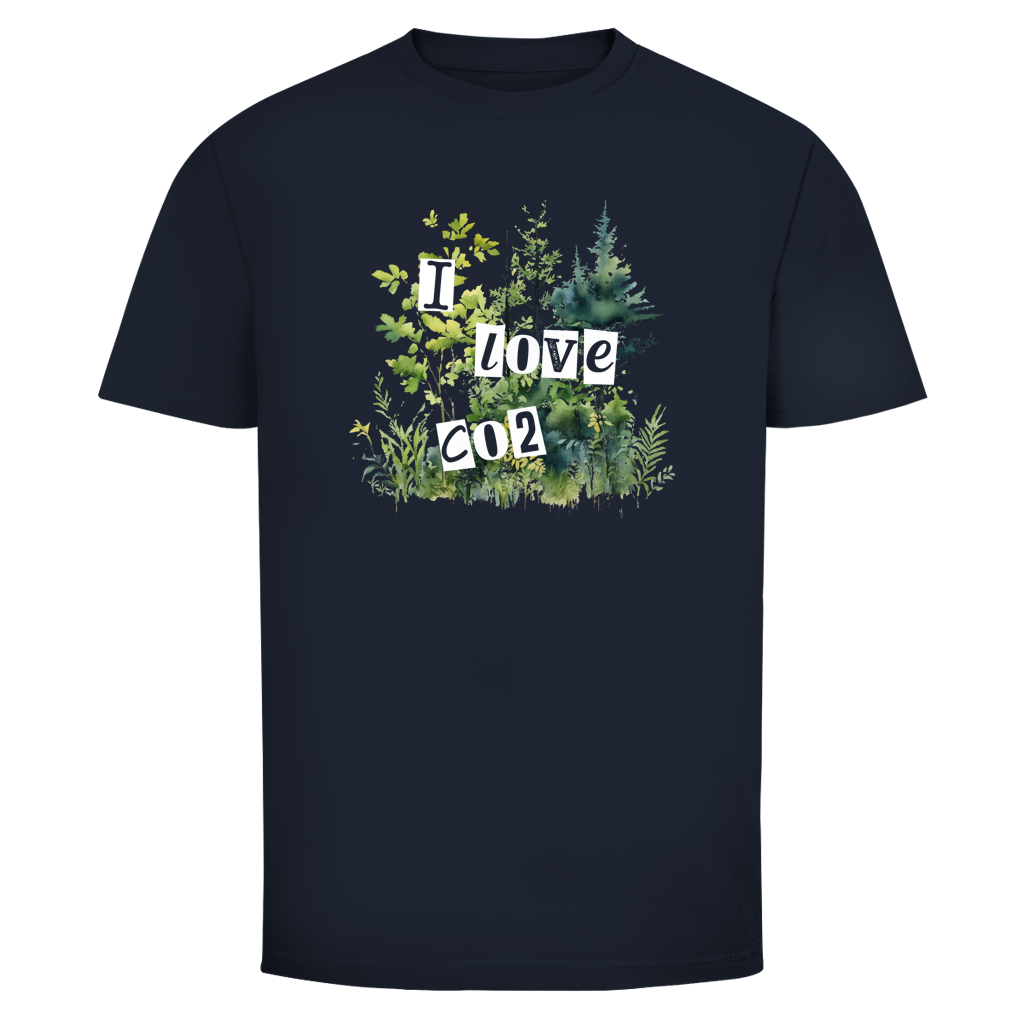 Herren T-Shirt I LOVE CO2