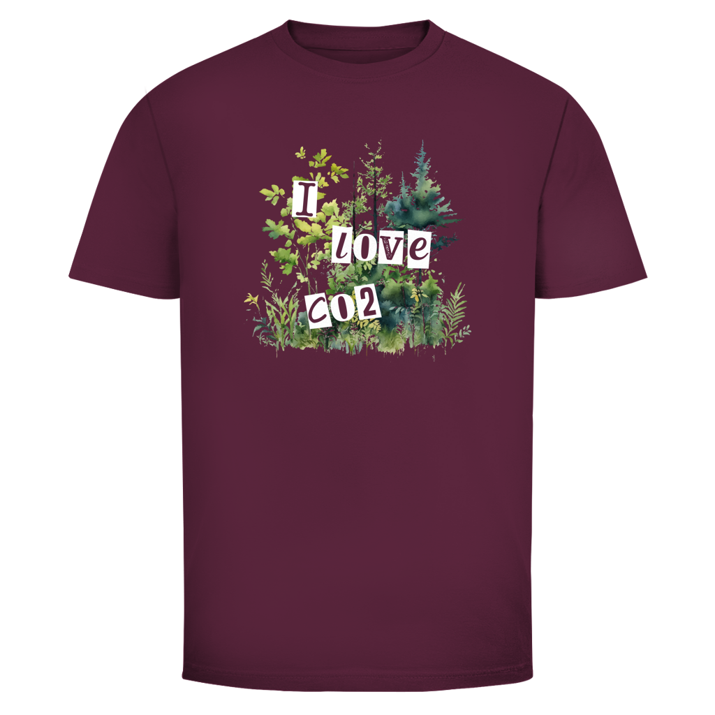 Herren T-Shirt I LOVE CO2