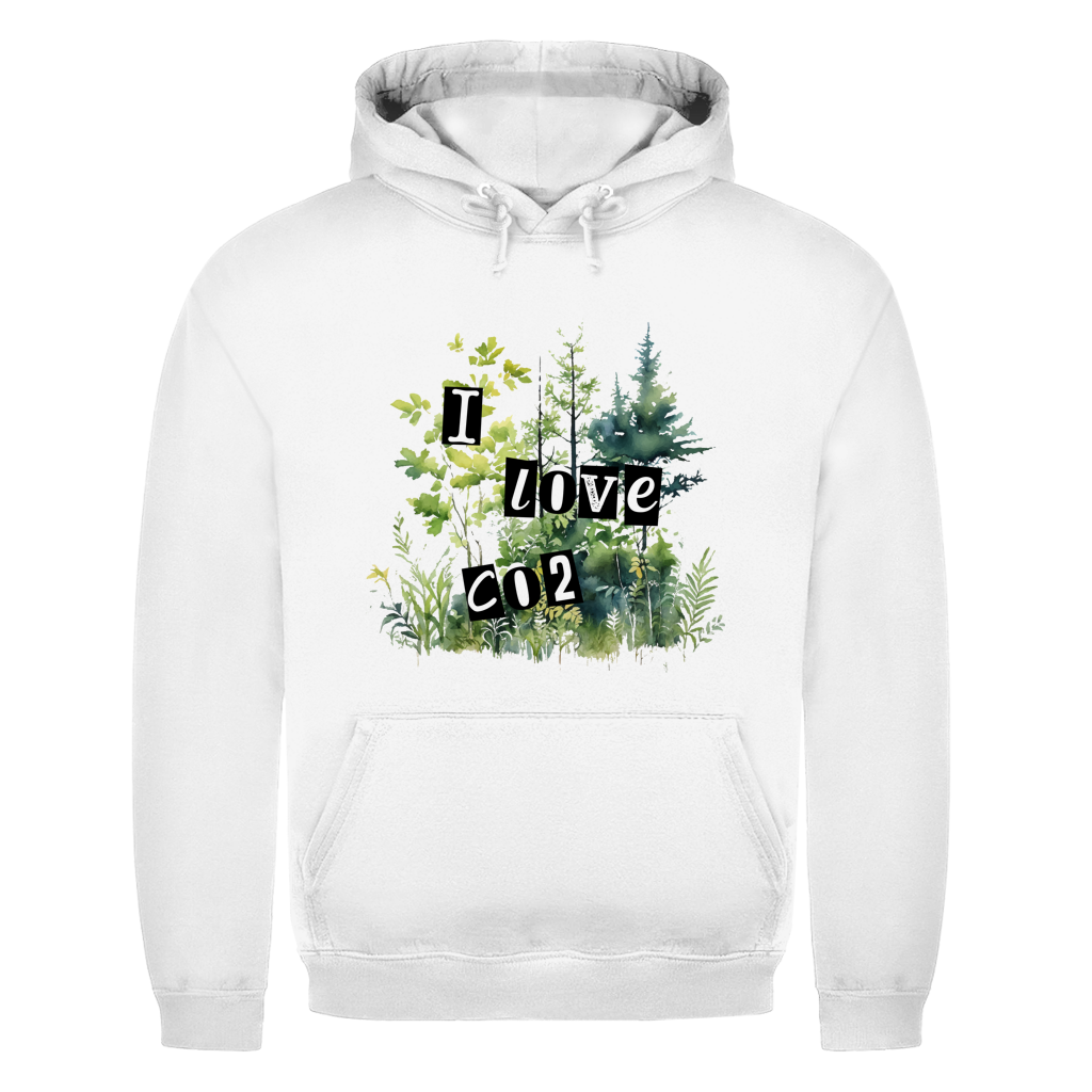 Herren Hoodie I LOVE CO2
