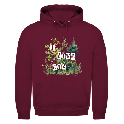 Herren Hoodie I LOVE CO2