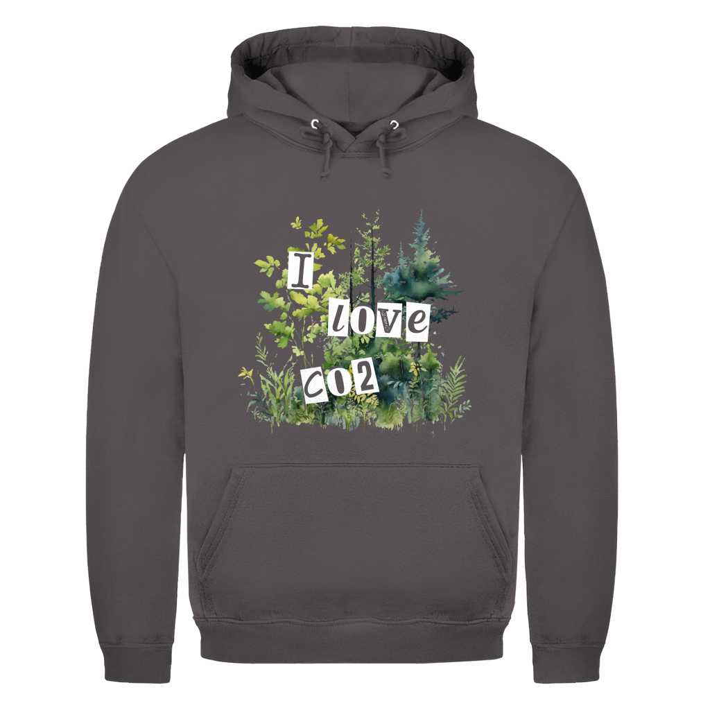 Herren Hoodie I LOVE CO2