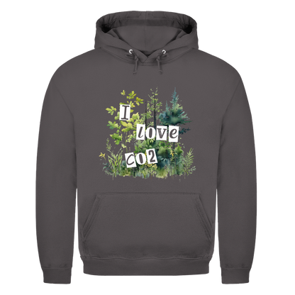 Herren Hoodie I LOVE CO2