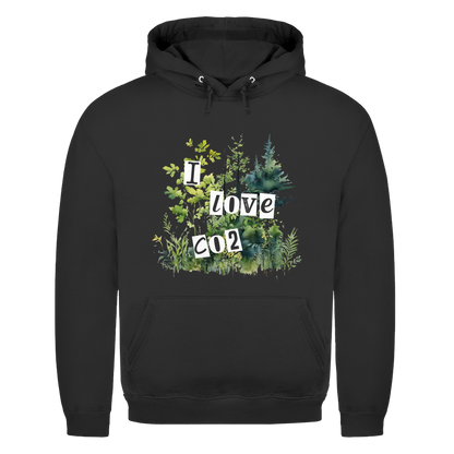 Herren Hoodie I LOVE CO2