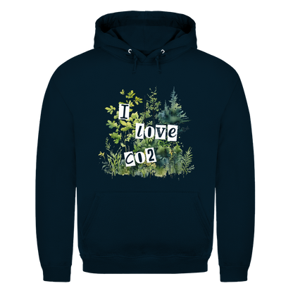 Herren Hoodie I LOVE CO2