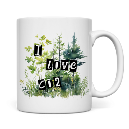 Tasse I LOVE CO2