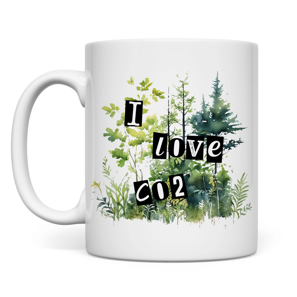 Tasse I LOVE CO2