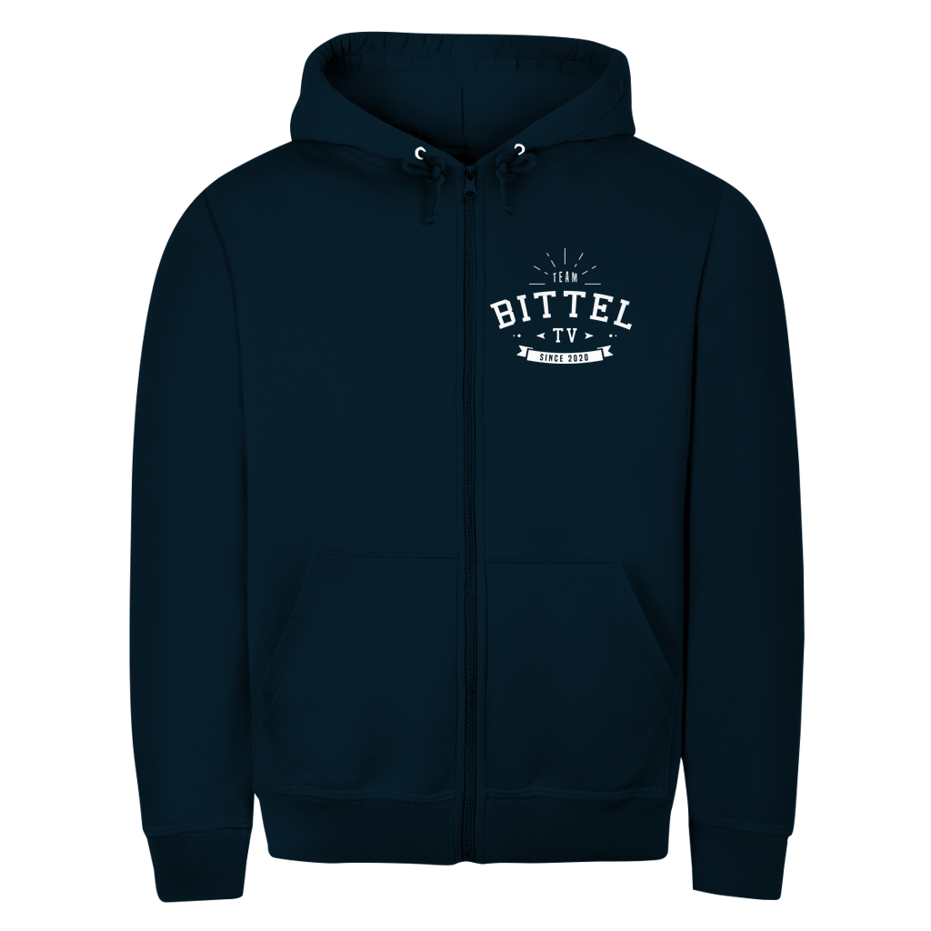 Unisex Zipper Hoodie Team Bittel TV