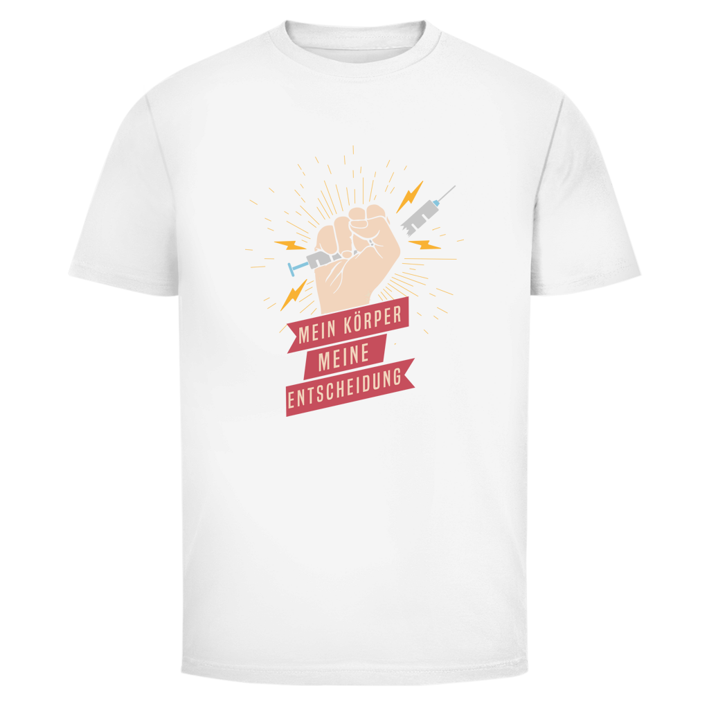 Herren T-Shirt Mein Körper, meine Entscheidung