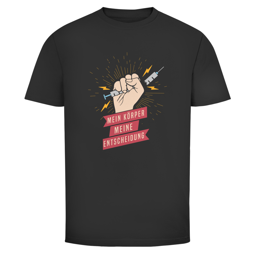 Herren T-Shirt Mein Körper, meine Entscheidung