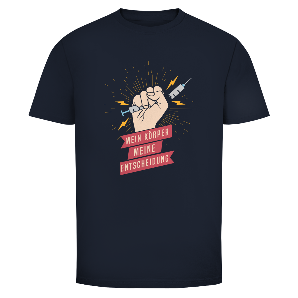 Herren T-Shirt Mein Körper, meine Entscheidung