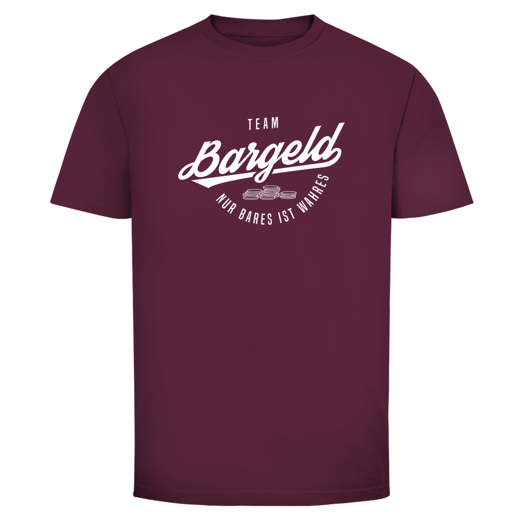 Herren T-Shirt Team Bargeld