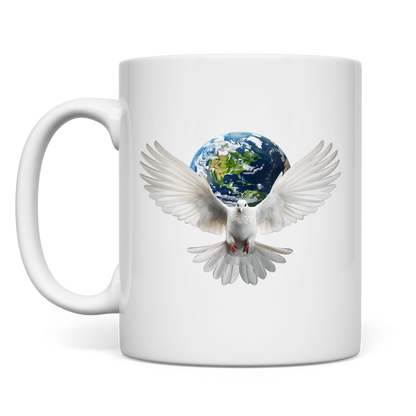 Tasse Weltfrieden
