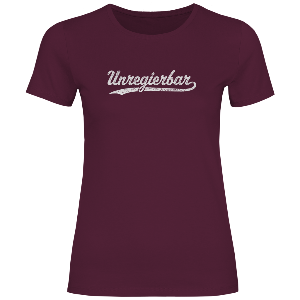 Damen T-Shirt Unregierbar