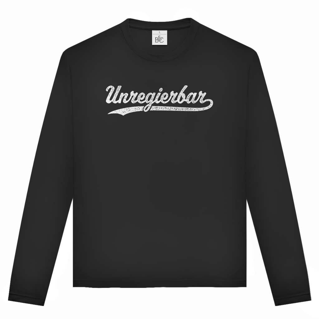 Unisex Langarmshirt Unregierbar