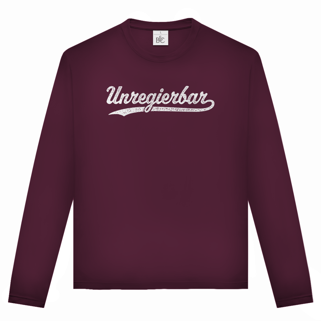 Unisex Langarmshirt Unregierbar