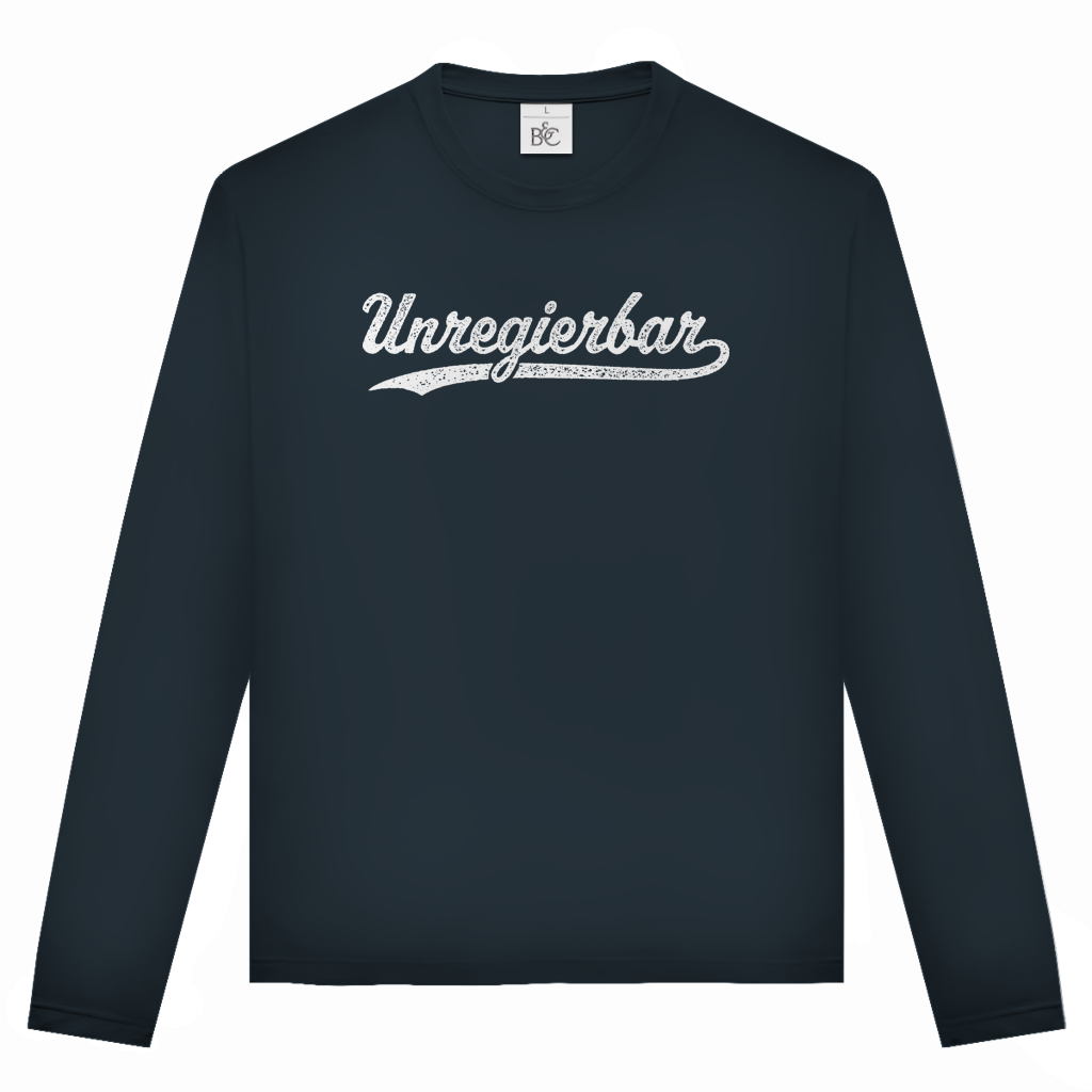 Unisex Langarmshirt Unregierbar
