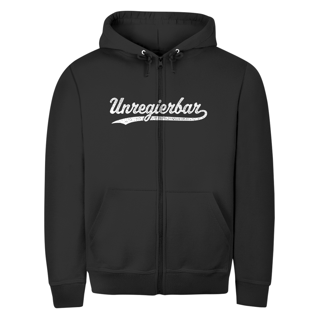 Herren Zipper Hoodie Unregierbar