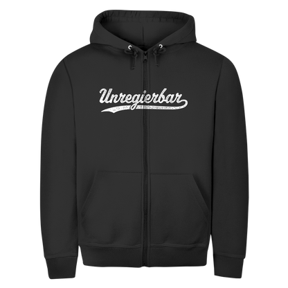 Herren Zipper Hoodie Unregierbar