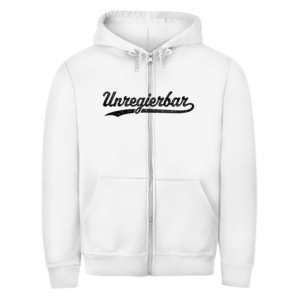 Herren Zipper Hoodie Unregierbar