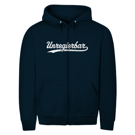 Herren Zipper Hoodie Unregierbar