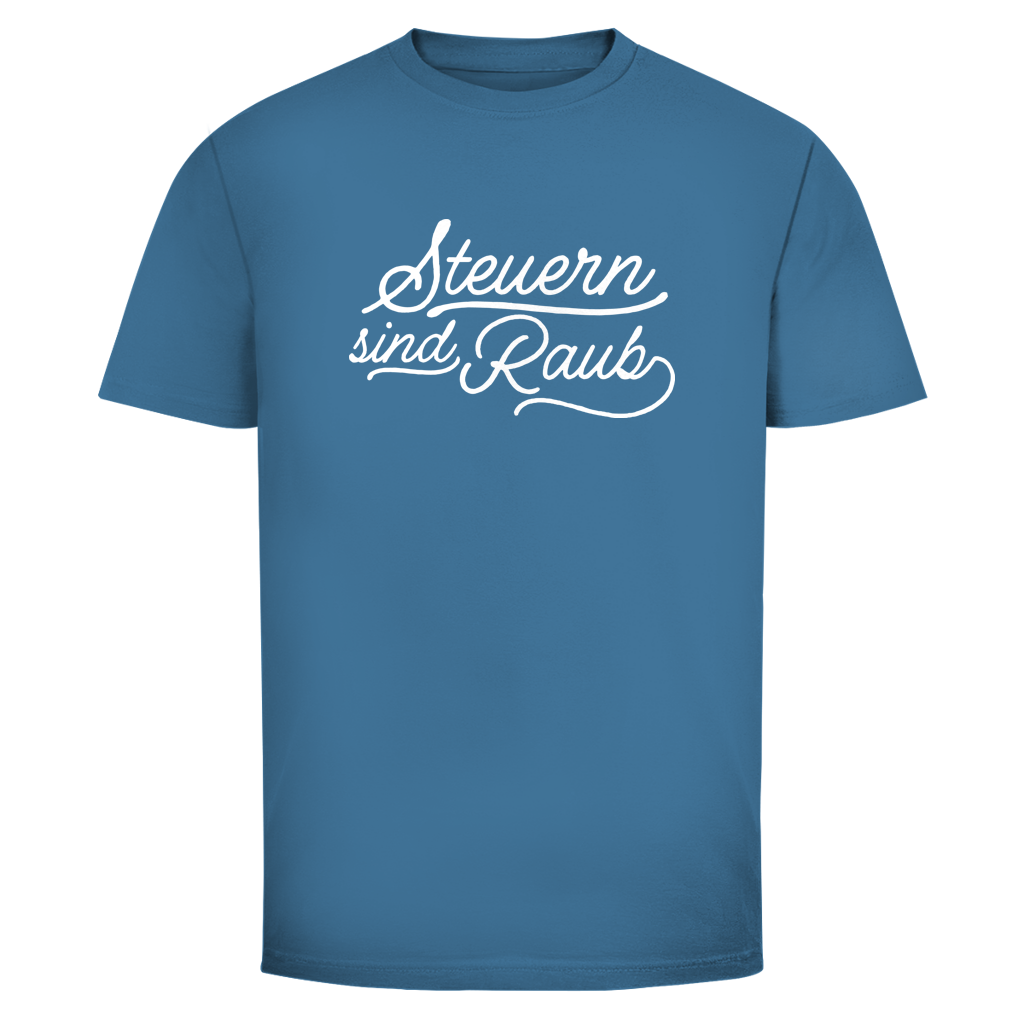 Herren T-Shirt Steuern sind Raub