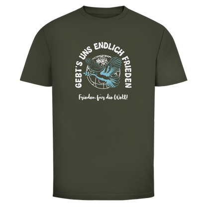 Herren T-Shirt Frieden für die Welt