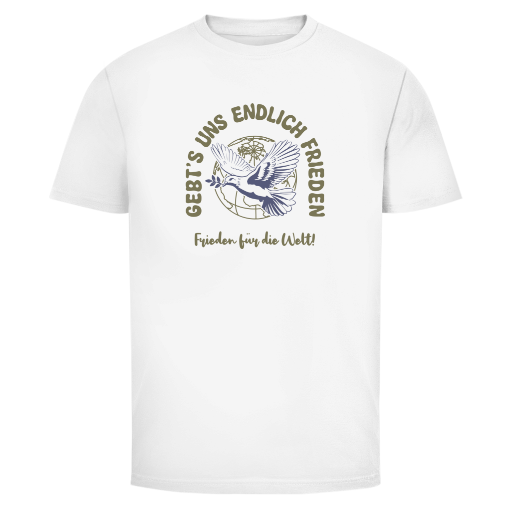 Herren T-Shirt Frieden für die Welt