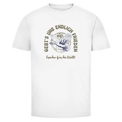 Herren T-Shirt Frieden für die Welt