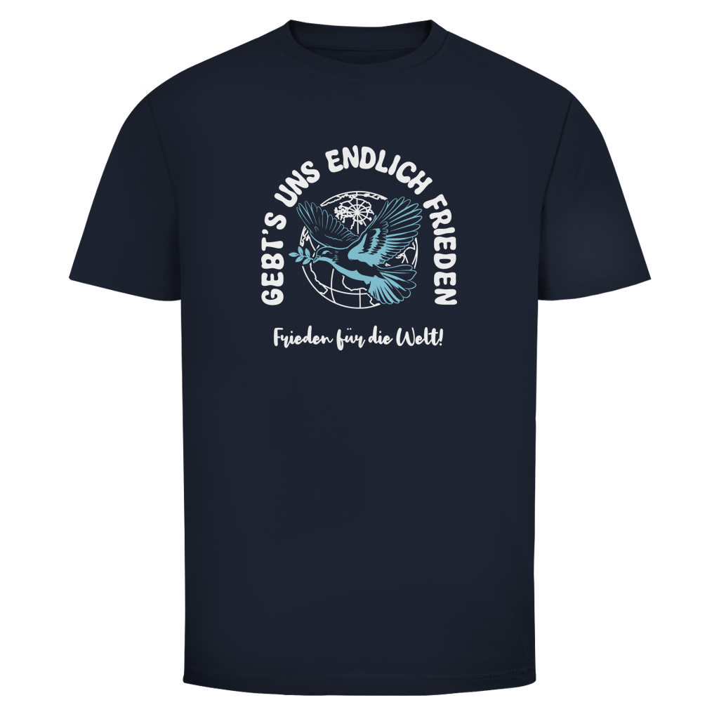 Herren T-Shirt Frieden für die Welt